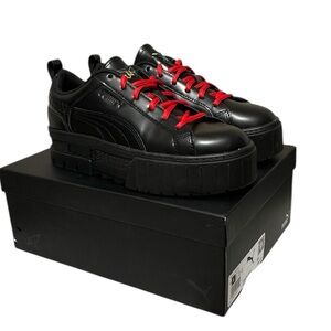 Brand New With Box Puma Mayze Flutur Dua Lipa Leather Platform  Shoes